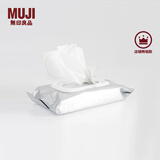 无印良品（MUJI）卸妆湿巾 一次性抽取式 便携出游 60片 大容量