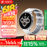 OPPO Watch X 冰川岩灰【国家补贴15%】全智能手表 运动健康手表 男女eSIM电话手表 送礼 oppo手表