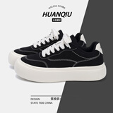 环球复古厚底板鞋男款秋冬爆款2025新款男士帆布鞋轻便百搭运动休闲鞋