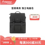Diplomatdiplomat外交官背包时尚休闲双肩电脑包男高端商务大容量DB-2713L 黑色