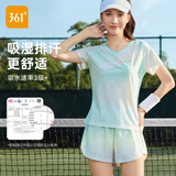 361°运动T恤健身夏季新款速干跑步训练运动夏季瑜伽服宽松短袖