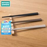 NITORI宜得利家居 筷子家用制洗碗机适用耐热八角筷3双组 蓝棕