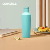 CORKCICLE.保温杯男女士学生高颜值大容量车载不锈钢保冷保冰水杯子礼物 松石绿475ml
