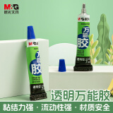晨光（M&G）文具 7ml强力胶水 万能胶粘剂 透明无痕胶 可粘玻璃陶瓷金属塑料 办公用品 AWG97028