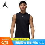 Jordan耐克NIKE运动背心男子速干无袖JORDAN SPORT背心FN5857-010黑L