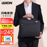 乐上（LEXON）手提电脑包13.3英寸笔记本单肩包斜挎商务公文包休闲电脑背包