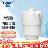 东丽（TORAY） 净水器家用台式超滤净水器净饮机长效滤芯五重过滤有效滤除13种物质 原装滤芯SWC.80J