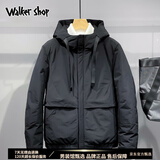 Walker Shop羽绒服男加厚冬季新款【精选优质白鸭绒】轻奢男装保暖宽松外套男 黑色 2XL /178【适合160-175斤】