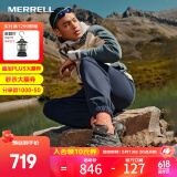迈乐（Merrell）男女款户外越野徒步鞋MOAB GTX防水透气防滑抓地耐磨登山鞋 J035799灰-3 GTX男款 44