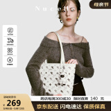 纽芝兰（NUCELLE）明星同款飞马托特包2025新款单肩手提大容量上班通勤包生日礼物女