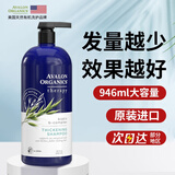 Avalon Organics进口洗发水946ml生姜防脱发去屑止痒控油蓬松洗头露洗头膏男女士