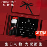 纪哲思 CHEZHESI【官方正品】轻奢一周耳钉四叶草耳环耳饰耳夹生日七夕情人节礼物 熠熠星辉白金色A款【次日达】