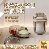 欣沁旅行香皂盒带盖学生宿舍澡堂密封便携沥水皂盒多功能收纳盒