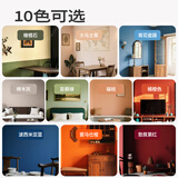 嘉宝莉（CARPOLY）深色背景墙漆乳胶漆墙面翻新漆电视机墙卧室墙面改色漆1kg选色项