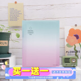 国誉(KOKUYO)淡彩曲奇·晴空·A5活页本大容量笔记本子记事本附5张分隔页 40张横线内页 星海绿粉 WSG-RUVP12GP