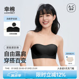幸棉（LUCKMEEY）【祝绪丹同款】无肩带内衣防滑抹胸薄款文胸透气不闷汗裹胸女