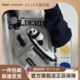 歌柏妮（GEBONI）斜挎包男女潮牌ins背包简约百搭休闲运动腰包男士单肩包学生胸包 潮流款【灰色】 斜挎包【随机徽章】