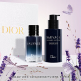 迪奥DIOR旷野男士淡香水60ml+洁面125ml洗面奶礼盒留香生日礼物送男友