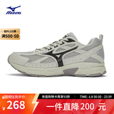 美津浓（MIZUNO）【SPEED】运动跑步鞋男女星速鞋复古老爹鞋透气缓震跑鞋 08/中灰/黑 38 (240mm)