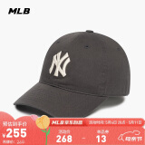 MLB帽子男女软顶棒球帽虞书欣明星同款运动鸭舌帽3ACP6601N-50CGS-F