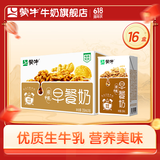 蒙牛 【吴磊推荐】早餐奶整箱儿童学生营养早餐牛奶 【核桃味】250ml*16盒/箱