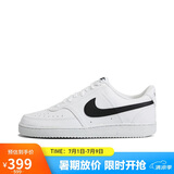 耐克（NIKE）男子运动休闲鞋COURT VISION运动鞋DH2987-101 白黑 43 