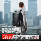 博牌双肩包头层牛皮商务背包15吋上班电脑包旅行书包节日礼物送老公