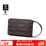 马莎兰缇（MashaLanti）手拿包2025新女士钱包女品质零钱包轻奢侈妈妈包母亲节礼物送老婆 啡色新时尚款