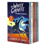 白长颈鹿系列5册 劳伦圣约翰代表作 冒险小说 Lauren St John's White Giraffe Series 5 章节桥梁书初章书 英语课外阅读 英文原版