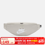 耐克（NIKE）男女腰包 单肩包斜挎包胸包休闲包DB0490-104 白