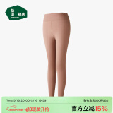 松山棉店【轻薄养肤衣】保暖秋衣秋裤男可打底轻薄保暖内衣女打底衫冬 女士-棕色-裤子 XL （女士170，男士180）