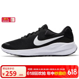 耐克NIKE男子跑步鞋REVOLUTION 7运动鞋FB2207-001黑42