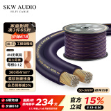 SKW 高保真 360芯 喇叭线 无氧铜导体 音频线 AV功放音响线 环绕音箱线 工程5.1家庭影院 14AWG-30米