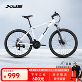 喜德盛（xds）[吴磊推荐]山地自行车黑客350 X6铝合金车架21速变速机械碟刹 旭日310象牙白17寸