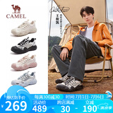 骆驼（CAMEL）【王俊凯同款】户外登山鞋 L25M202007M 米/银/黑(男款) 40