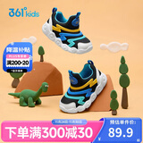 361°童鞋 儿童学步鞋春秋男女童软弹毛毛虫鞋运动宝宝鞋 黑23