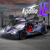 驰誉车玩 阿波罗IE太阳神跑车模型仿真合金车模汽车模型玩具车男孩礼物