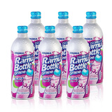 三佳利波子汽水 日本原装进口 气泡水饮料 水果味碳酸饮料 整箱铝瓶装 葡萄味500mL*6瓶