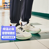 鸿星尔克（ERKE）童鞋男女童密网跑鞋新品大小童运动鞋【鸣鸥】浮岩灰/正黑34