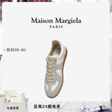 Maison Margiela马吉拉情侣德训鞋拼接小白鞋休闲运动鞋经典款女鞋单鞋 T1016水洗白 35.5