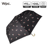 Wpc.遮阳伞复古草莓波波伞弯钩防晒伞日本防紫外线便携太阳伞晴雨伞