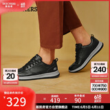 斯凯奇（Skechers）男鞋夏季商务皮鞋舒适板鞋透气软底轻便休闲鞋户外工作鞋210835