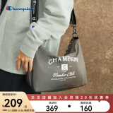 Champion美国冠军【王俊凯同款】单肩包女男 时尚随性百搭斜挎包 深灰 MIC