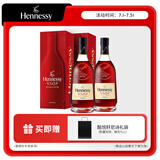 轩尼诗（Hennessy）VSOP干邑白兰地法国进口洋酒700ml 双支装礼盒