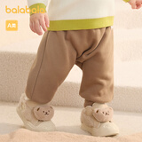 巴拉巴拉宝宝裤子男童长裤秋冬女童加绒裤婴儿pp裤外穿2024萌208424108211