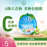 溜溜梅 雪梅60g/袋  梅子干果干解馋休闲即食小包装零食