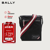 BALLY巴利【618限时折扣】男包单肩包斜挎包通勤包经典条纹6231814