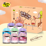 天喔（Ten Wow）两罐组合 盐津梅条韩话梅蜜饯果铺办公室休闲零食罐装组合蜜饯 1015g8罐蜜饯大满罐