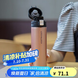 乐扣乐扣（lock&lock）缤纷弹跳盖保温杯金色390ML保温杯 杯子 LHC3222GPK