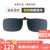海伦凯勒眼镜夹片 偏光镜男女驾驶专用太阳镜夹片 防晒墨镜夹片 HP801C1